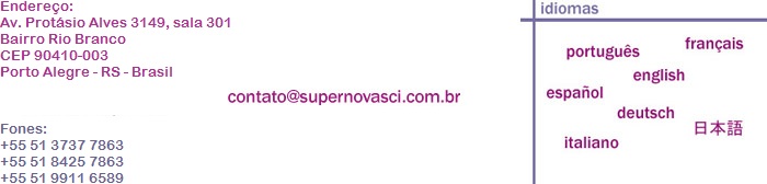 Fale com a Supernova SCI - Servios de Comunicao Internacional